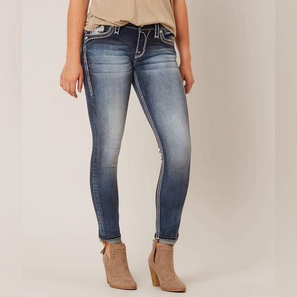 Rock Revival Yona Easy Ankle Skinny Stretch Jean Denim Women’s Size 29 - Picture 1 of 9